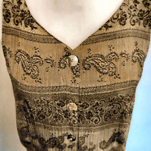 Vintage Gold & Black Carol Little Top (Tank) 8